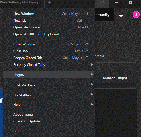 An innovative web browser interface showcasing the integration process from Figma to Flutter, featuring a sleek design with intuitive navigation options and customizable settings for seamless exporting.