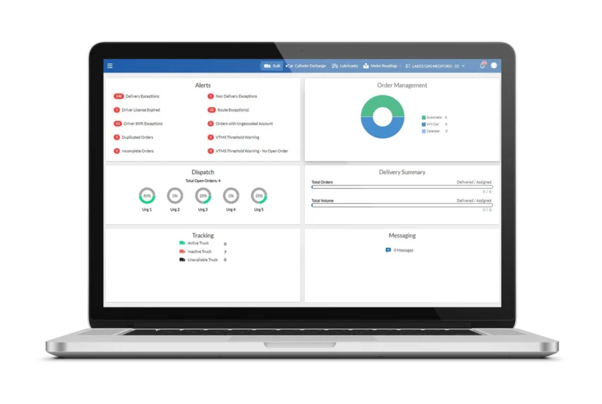 A screenshot demonstrating a tool designed for optimizing and enhancing Welltrax, a cloud-based management software tailored for the Bulk Commodity Markets, focusing on the distribution supply chain aspect.